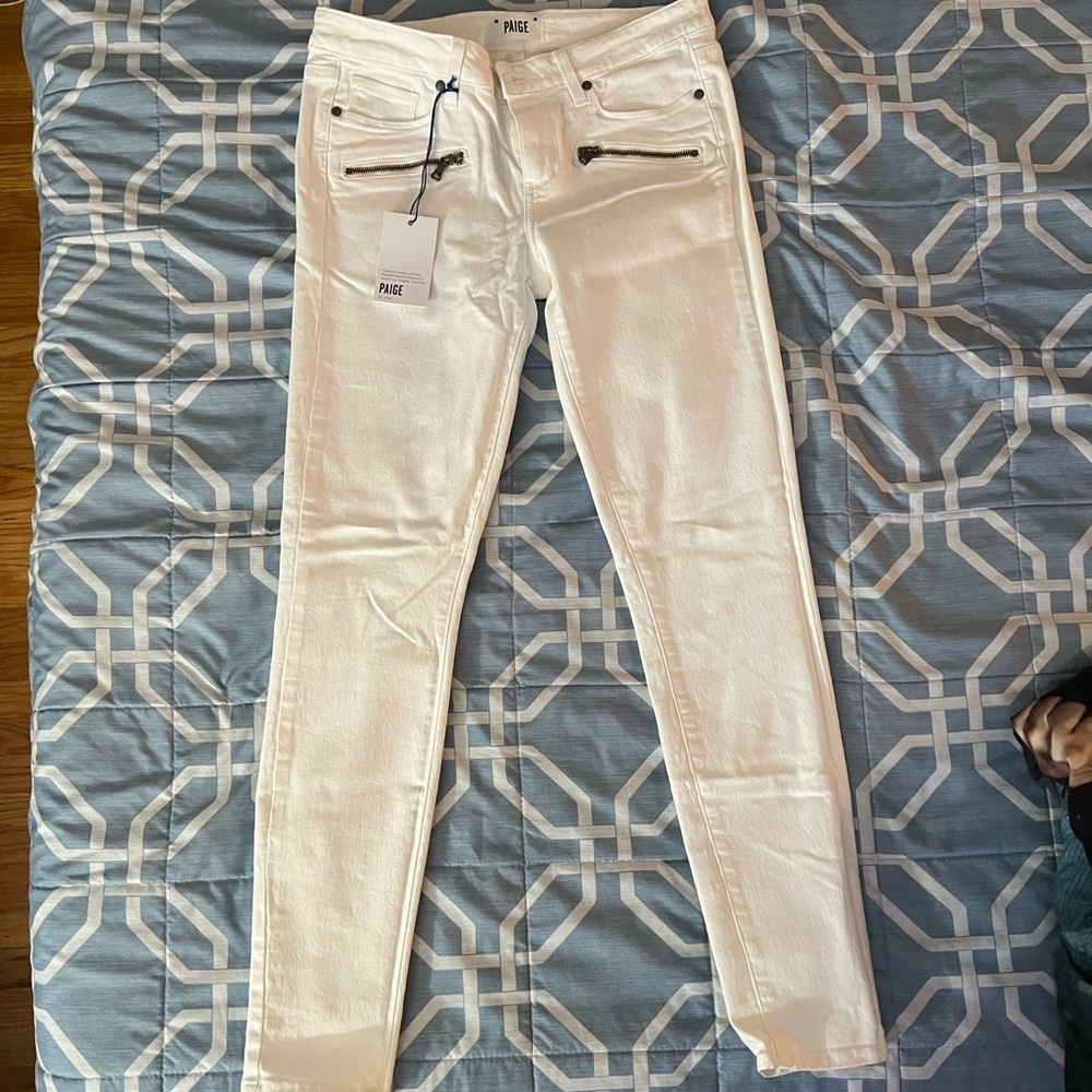White jeans